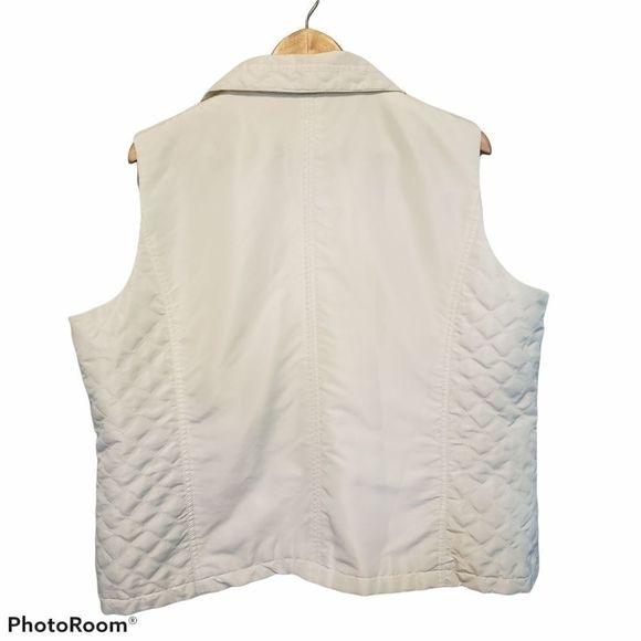 3 for $25 Alia White Ladies Petite Plus Size Vest 16 - Picture 2 of 6